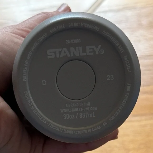 Stanley Matte Gray Tumbler with Straw - Picture 2 of 3